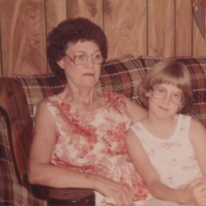 Mother's Day Post: me & my grandmother